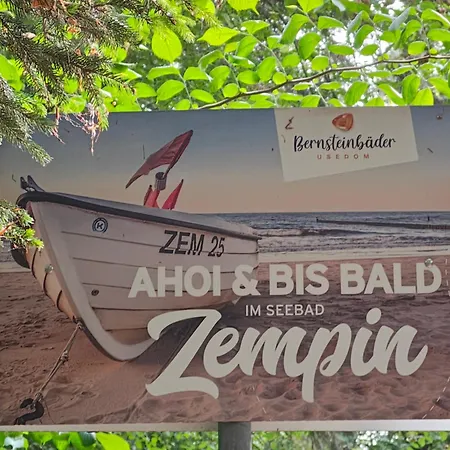 Ostsee-urlaub-zempin Direkt Am Kuestenwald, Nur Wenige Minuten Zum Strand, Optimal Fuer Paare Mit 1 Hund Bis 45 Cm Schulterhoehe Apartman Zempin