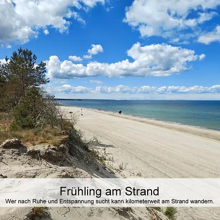 Апартаменты Ostsee-urlaub-zempin Direkt Am Kuestenwald, Nur Wenige Minuten Zum Strand, Optimal Fuer Paare Mit 1 Hund Bis 45 Cm Schulterhoehe *