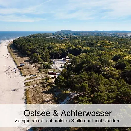 Apartment Ostsee-urlaub-zempin Direkt Am Küstenwald, Nur Wenige Minuten Zum Strand, Optimal Für Paare Mit 1 Hund Bis 45 Cm Schulterhöhe