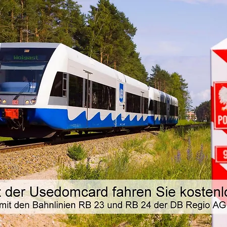 Ostsee-urlaub-zempin Direkt Am Küstenwald, Nur Wenige Minuten Zum Strand, Optimal Für Paare Mit 1 Hund Bis 45 Cm Schulterhöhe *