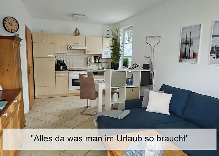 Ostsee-urlaub-zempin Direkt Am Kuestenwald, Nur Wenige Minuten Zum Strand, Optimal Fuer Paare Mit 1 Hund Bis 45 Cm Schulterhoehe شقة