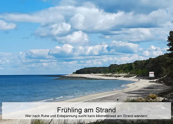 Ostsee-urlaub-zempin Direkt Am Kuestenwald, Nur Wenige Minuten Zum Strand, Optimal Fuer Paare Mit 1 Hund Bis 45 Cm Schulterhoehe شقة