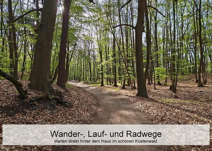 Ostsee-urlaub-zempin Direkt Am Kuestenwald, Nur Wenige Minuten Zum Strand, Optimal Fuer Paare Mit 1 Hund Bis 45 Cm Schulterhoehe شقة