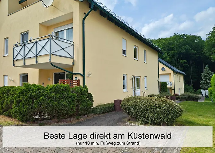 شقة Ostsee-urlaub-zempin Direkt Am Kuestenwald, Nur Wenige Minuten Zum Strand, Optimal Fuer Paare Mit 1 Hund Bis 45 Cm Schulterhoehe زيمبين
