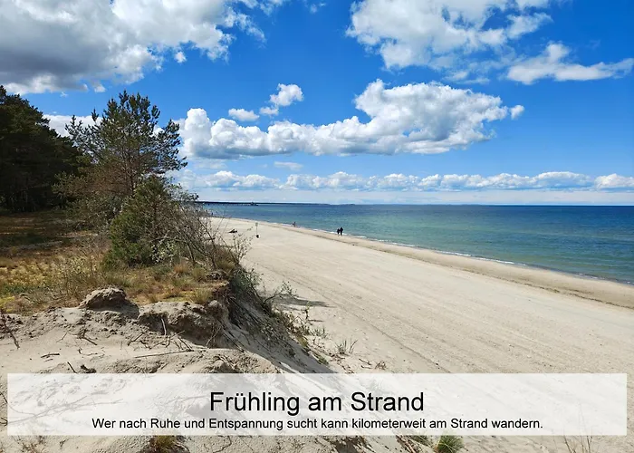 شقة Ostsee-urlaub-zempin Direkt Am Kuestenwald, Nur Wenige Minuten Zum Strand, Optimal Fuer Paare Mit 1 Hund Bis 45 Cm Schulterhoehe *